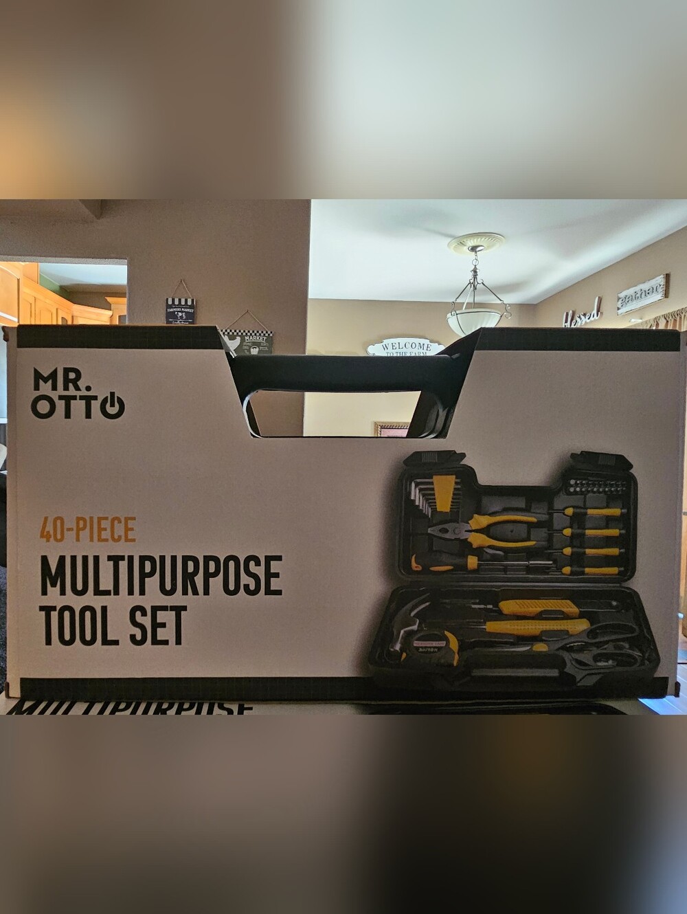 Mr. Otto 40-Piece Multipurpose Tool Set With Case BRAND NEW